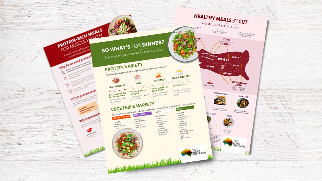 Nutrition fact sheets
